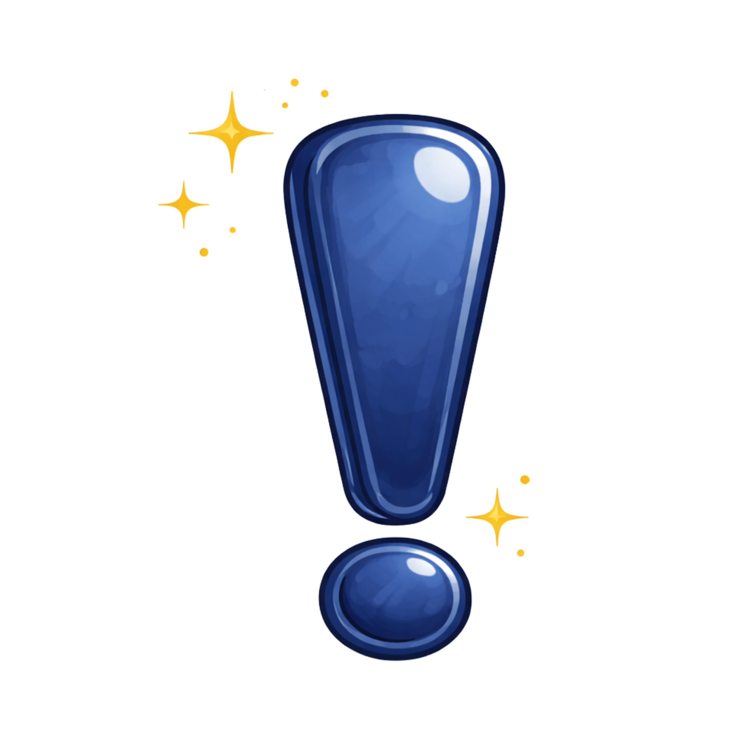 Dieses Bild zeigt ein Ausrufezeichen als Icon für "Nützliche Infos" die in diesem Teil zusammengefasst werden.