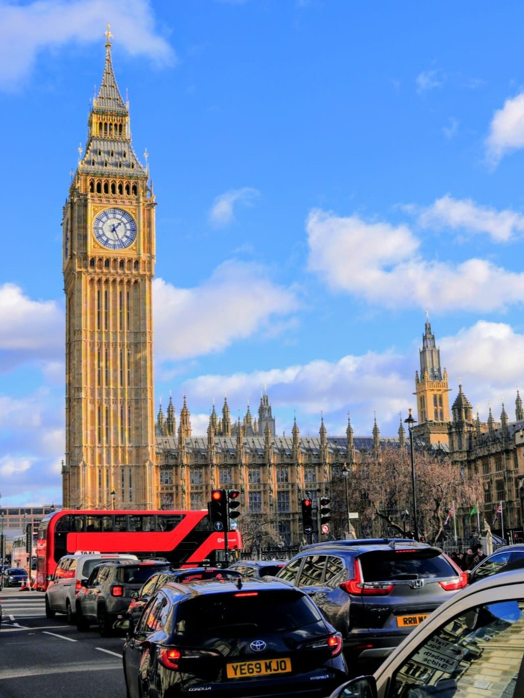 Big Ben und Westminster Abbey im Herzen Londons