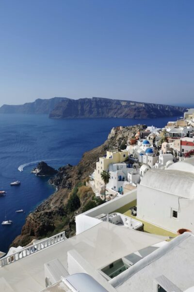 Oia-Blick auf die Caldera