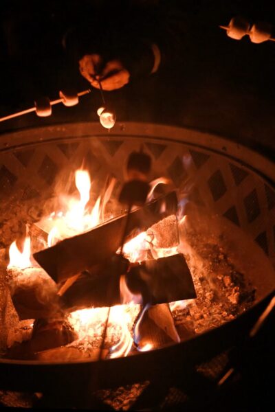 Schneeschuhwandern-Feuer