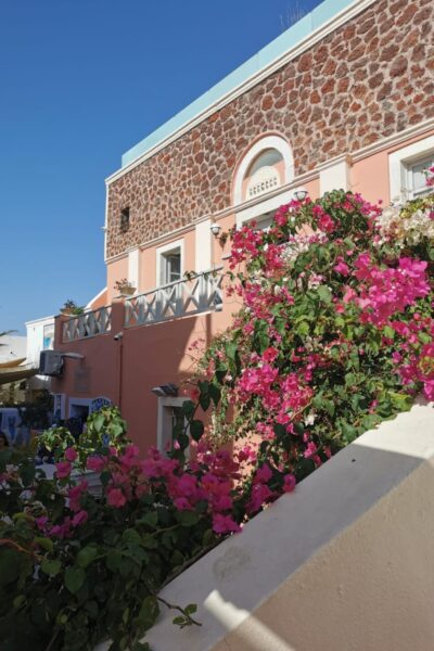 Schöne Häuser Fira Santorini