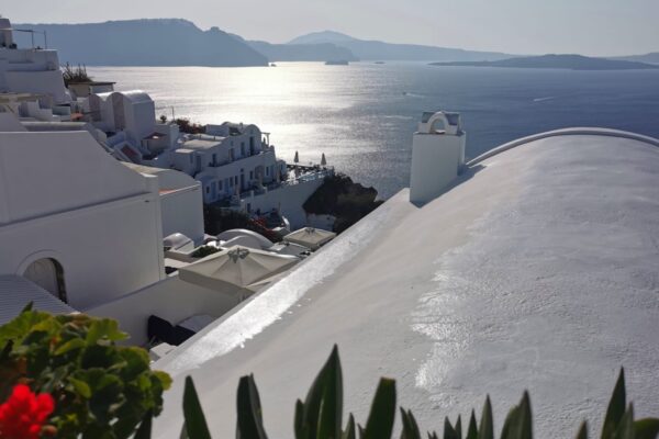 Sonnenuntergang-Fira